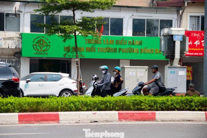 Dòng phương tiện lưu thông thuận lợi qua nút giao, không xảy ra tình trạng ùn ứ hay phải dừng chờ kéo dài sau khi thực hiện điều chỉnh tổ chức giao thông.
