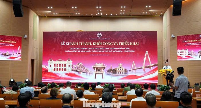 Quang cảnh lễ Khánh thành, khởi công chiều 9/10