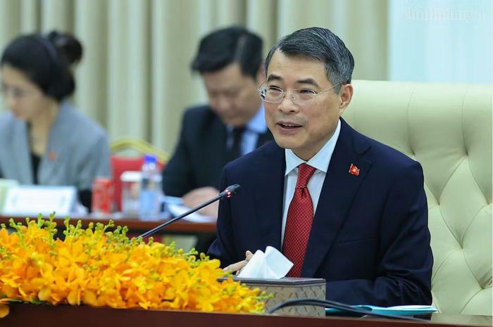 Thủ tướng Lê Minh Hưng tại cuộc hội đàm. Ảnh: VGP