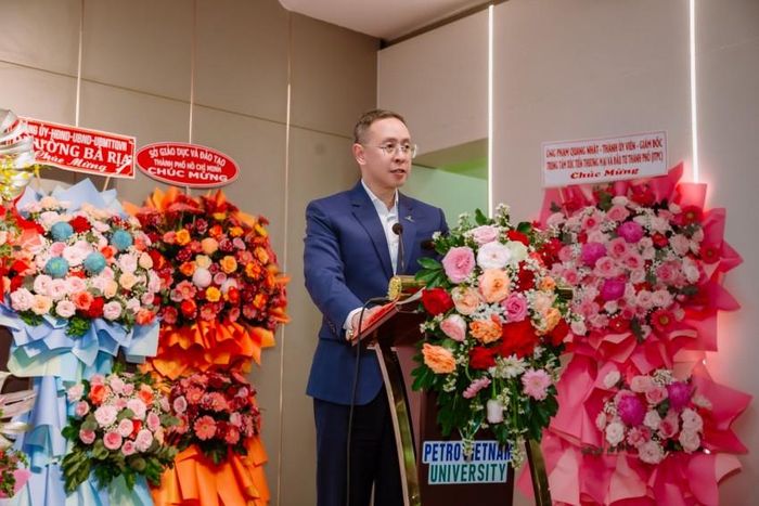Ông Trần Bình Minh khẳng định vai trò của PVU trong chiến lược cung cấp nguồn nhân lực chất lượng cao cho PETROVIETNAM.