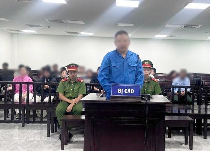 Bị cáo Ngô Xuân Trí tại phiên xét xử sơ thẩm.