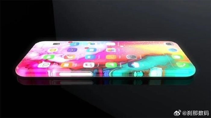 Concept iPhone trong tương lai. Ảnh: Instant Digital trên Weibo