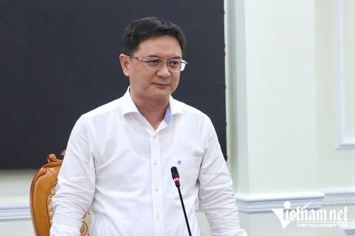 Phó Chủ tịch UBND TPHCM Nguyễn Mạnh Cường phát biểu kết luận buổi làm việc