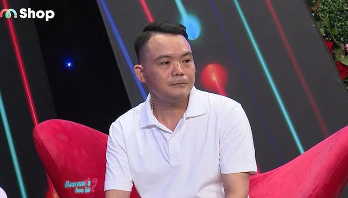 Anh Tạo trên sóng Bạn muốn hẹn hò. Ảnh cắt từ clip
