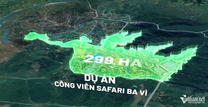 Dự án Công viên Safari Ba Vì được khởi công dịp 10/10.