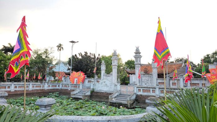 Đền thờ nhà sử học Lê Văn Hưu tại xã Thiệu Trung, tỉnh Thanh Hóa. Ảnh: XTT