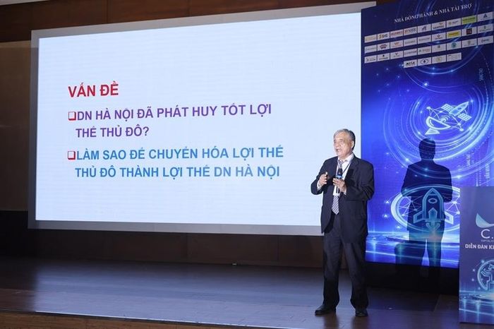PGS.TS Trần Đình Thiên - Nguyên Viện trưởng Viện Kinh tế Việt Nam.