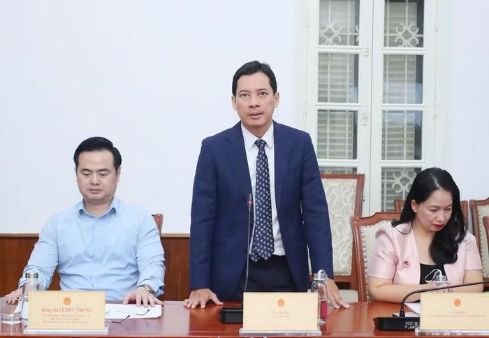 Cục trưởng Cục Báo chí Lê Quang Tự Do. (Ảnh: Trần Huấn)