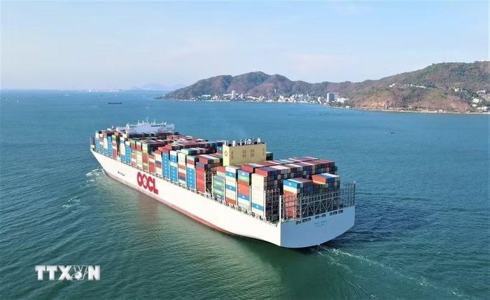 Cảng biển Cái Mép-Thị Vải. (Ảnh: TTXVN)