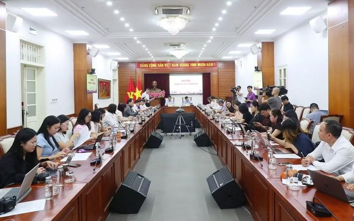 Quang cảnh Họp báo. (Ảnh: Trần Huấn)