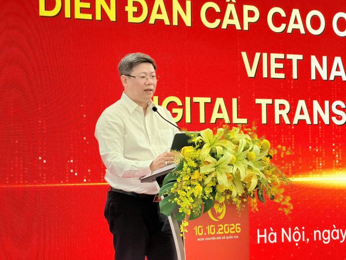 Phó Giáo sư, Tiến sỹ Hoàng Hữu Hạnh, Phó Cục trưởng Cục Chuyển đổi số quốc gia. (Ảnh: Bộ KHCN)
