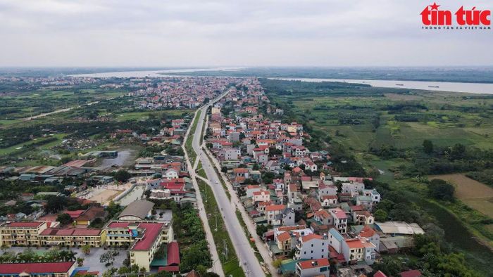 Hiện trạng đại lộ cảnh quan sông Hồng tại Hà Nội. Ảnh: Quang Phong/Báo Tin tức và Dân tộc