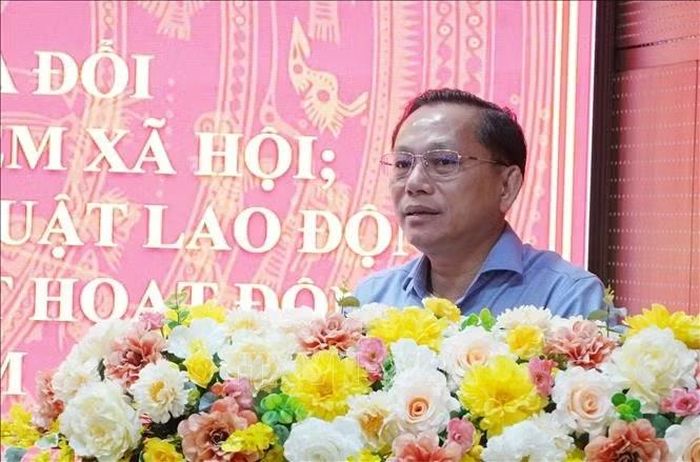 Đại diện Bảo hiểm xã hội thành phố Đồng Nai góp ý các dự án Luật.