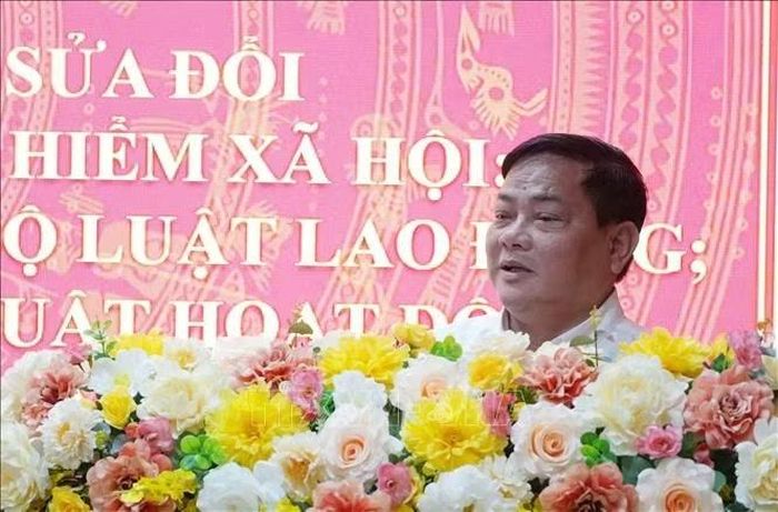 Đại diện Sở Nội vụ thành phố Đồng Nai góp ý các dự án Luật.