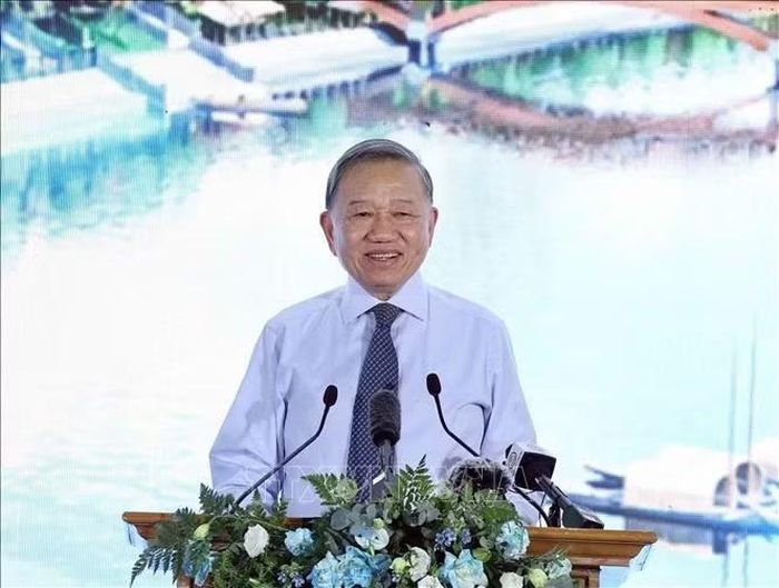 Tổng Bí thư, Chủ tịch nước Tô Lâm phát biểu chỉ đạo. Ảnh: Thống Nhất/TTXVN