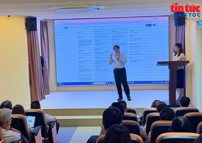 Ông Lê Trường Duy, Giám đốc Trung tâm Cách mạng Công nghiệp lần thứ 4 tại TP Hồ Chí Minh (HCMC C4IR) chia sẻ các thông tin về Diễn đàn Kinh tế Mùa thu 2026.