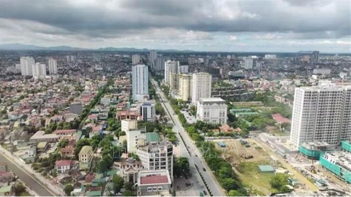 Một góc thành phố Vinh, tỉnh Nghệ An. Ảnh: TTXVN