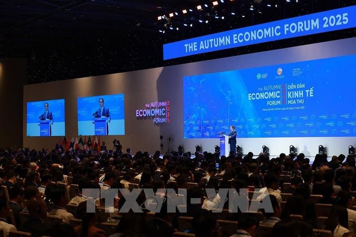 Quang cảnh Diễn đàn Kinh tế mùa Thu 2025. Ảnh minh họa: Dương Giang-TTXVN