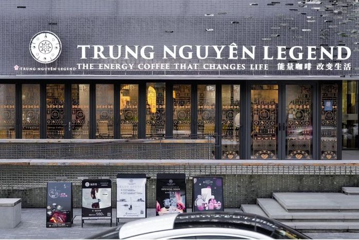  Thế giới cà phê Trung Nguyên Legend tại Trung Quốc 