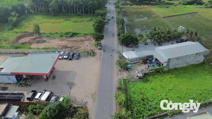 Tây Ninh thúc tiến độ loạt dự án giao thông. Trong hình là khu vực nơi cao tốc TP.HCM - Mộc Bài đi qua.