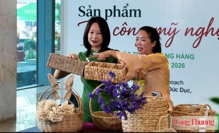 Sản phẩm làng nghề "lên sóng".