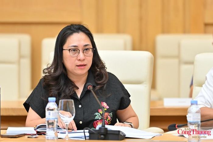 Đại diện Bộ Ngoại giao phát biểu tại hội thảo.