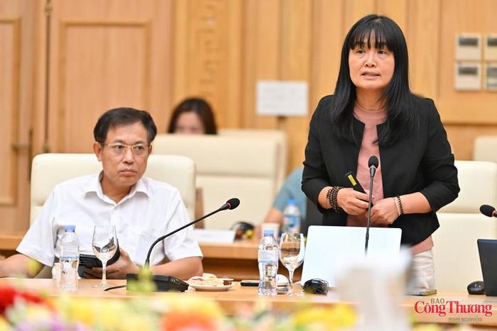 Bà Trương Thị Chí Bình, Phó Chủ tịch Hiệp hội Công nghiệp Hỗ trợ Việt Nam (VASI).