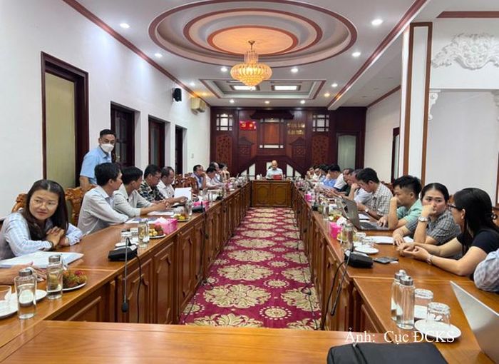 Cuộc họp về công tác chuyển giao chức năng quản lý nhà nước về khoáng sản và phương án điều phối vật liệu xây dựng khu vực phía Nam