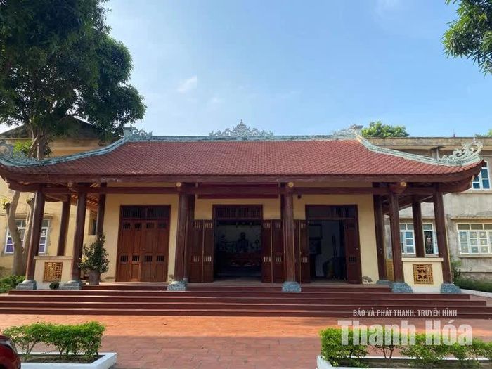Nhà lưu niệm đồng chí Đinh Chương Dương ở xã Vạn Lộc.
