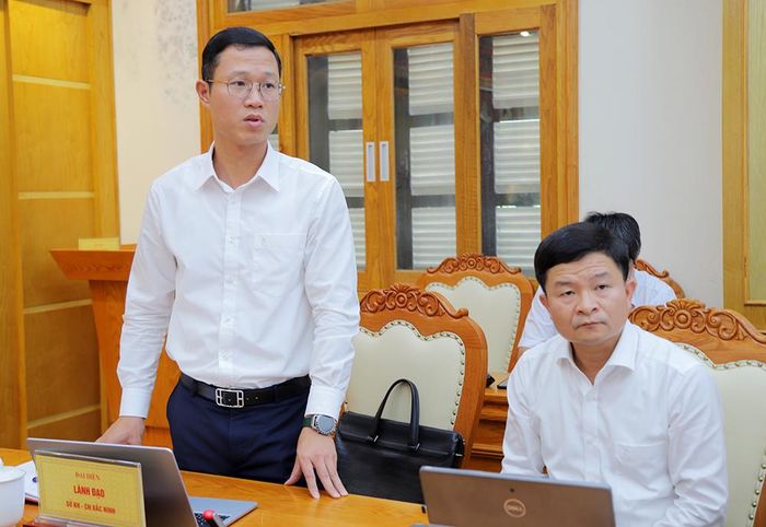  Giám đốc Sở Khoa học và Công nghệ Bắc Ninh nêu một số khó khăn, vướng mắc thực tế về khoa học và công nghệ, chuyển đổi số.  