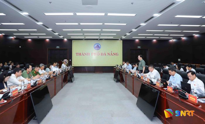 Quang cảnh buổi làm việc. Ảnh: NGỌC PHÚ