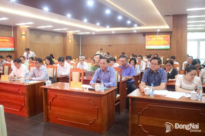 Các đại biểu tham dự hội nghị. Ảnh: Đoàn Phú