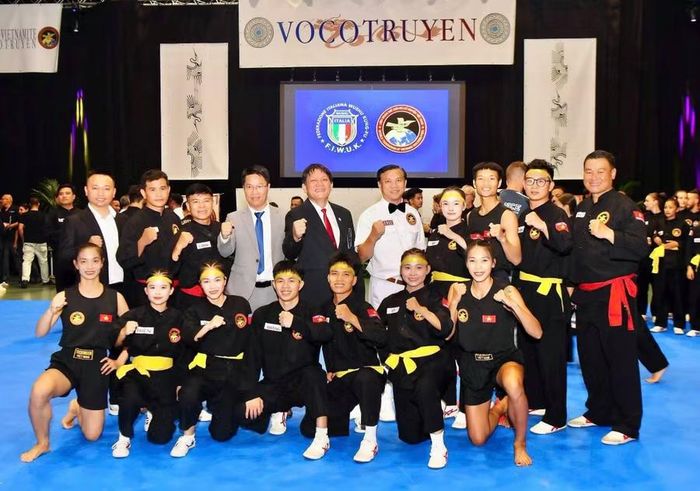 Với đoàn Gia Lai, việc được giao lưu, cọ xát thực chất với các võ sĩ đến từ nhiều quốc gia mang nhiều ý nghĩa. Ảnh: ĐVCC
