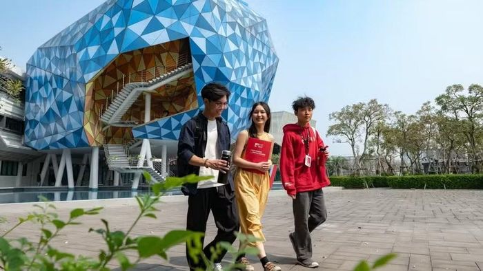 Sinh viên Trường Đại học Anh Quốc Việt Nam. Ảnh minh họa: BUV/GD&TĐ