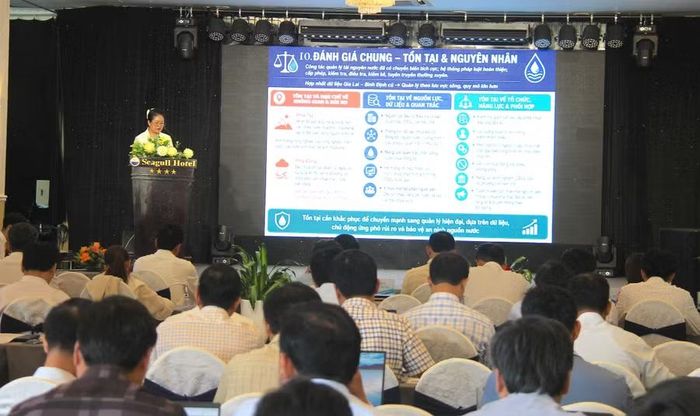  Quang cảnh hội thảo. Ảnh: T.L 