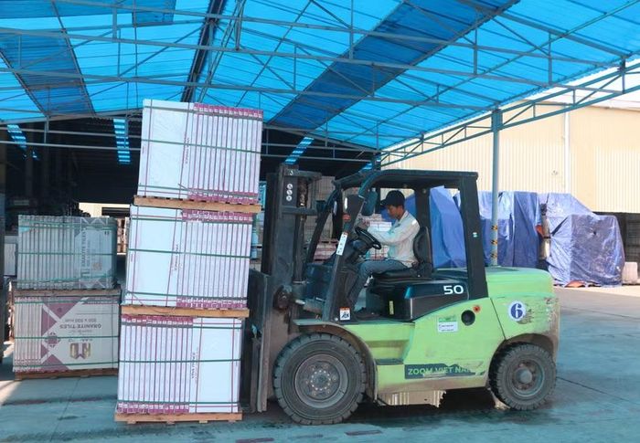  Lĩnh vực công nghiệp của tỉnh tiếp tục có những chuyển biến tích cực. Ảnh: Quang Tấn 