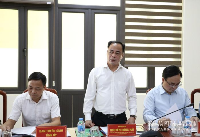 Đại diện Trung ương Hội Nông dân Việt Nam phát biểu tại chương trình