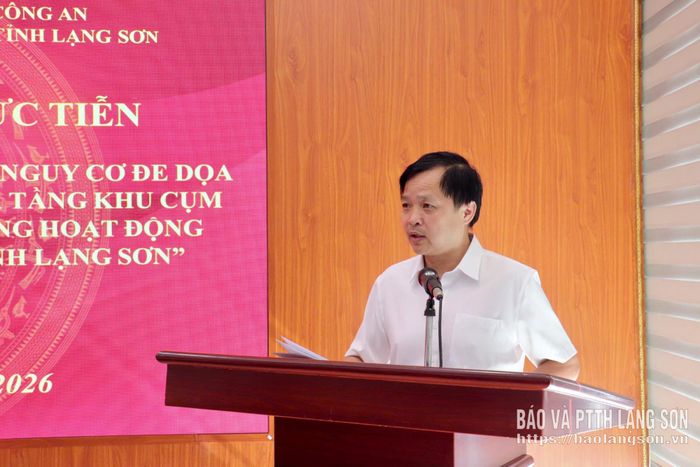 Lãnh đạo Sở Công Thương phát biểu tham luận tại hội thảo