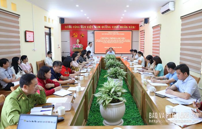 Các đại biểu dự buổi kiểm tra