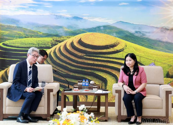 Hai bên trao đổi về kết quả hợp tác thời gian qua và định hướng trong thời gian tới.