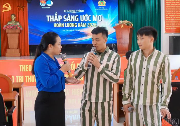 Trại giam Hồng Ca tổ chức chương trình "Thắp sáng ước mơ hoàn lương" năm 2026.