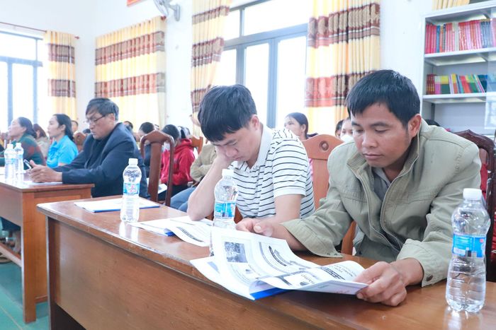 Để hỗ trợ nông dân thay đổi nhận thức và phương thức sản xuất, xã Trường Xuân chú trọng công tác tập huấn, chuyển giao kỹ thuật