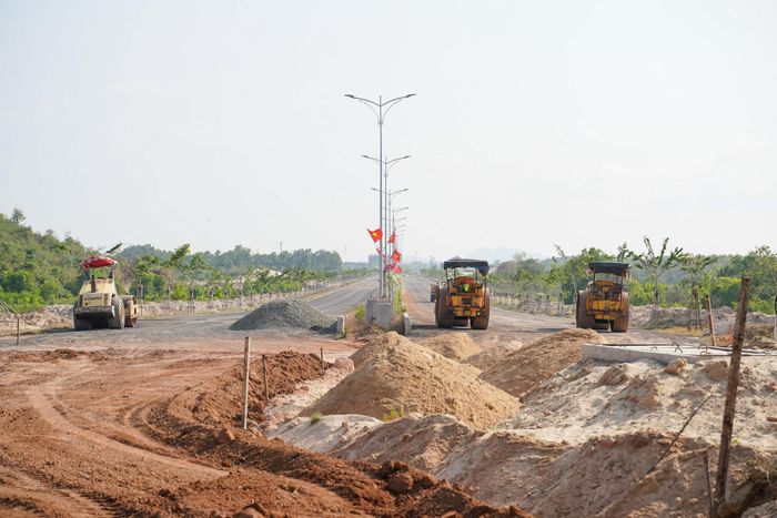 Tiến độ xây dựng Khu du lịch biển Phan Thiết đang được đẩy nhanh