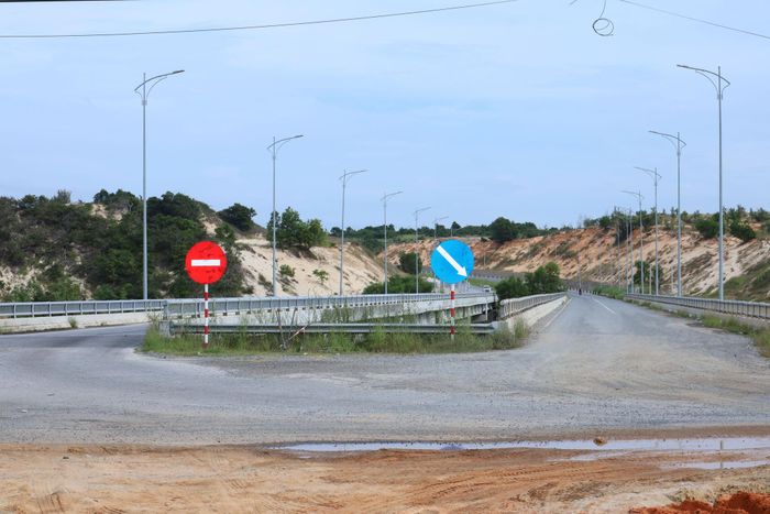 Hiện trạng Dự án làm mới đường Trục ven biển ĐT 719B đoạn Phan Thiết - Kê Gà