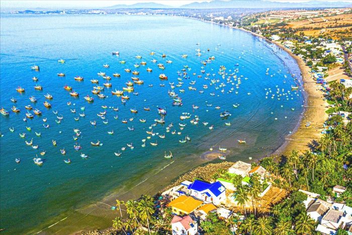 Một góc làng chài Mũi Né