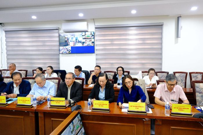 Đại diện lãnh đạo các quỹ tín dụng Nhân dân trên địa bàn tỉnh Lâm Đồng tham dự hội nghị