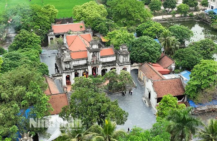 Di tích lịch sử Quốc gia đền Bảo Lộc (phường Nam Định) nơi ông Đặng Huy Phẩm gắn bó từ thuở nhỏ và hiện phụ trách công tác nghi lễ trong Ban Khánh tiết.
