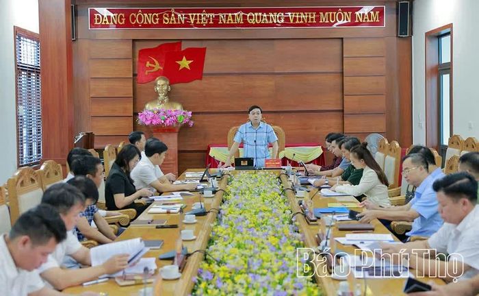 Quang cảnh buổi giám sát.