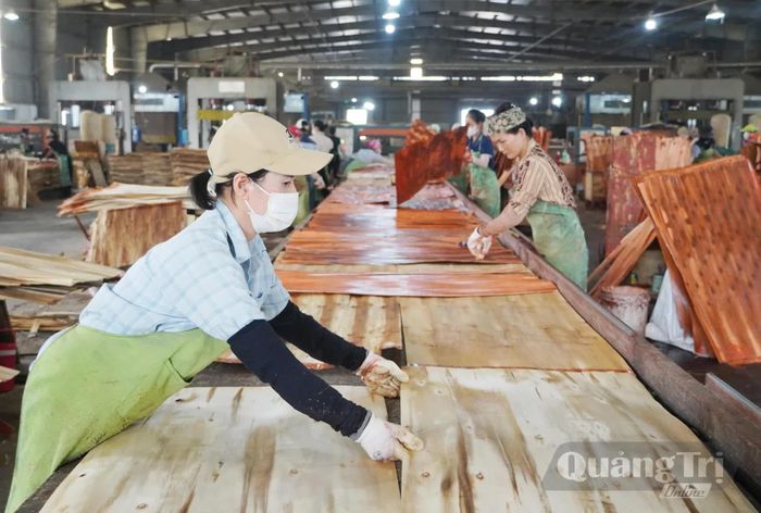 Tình hình an ninh, trật tự được giữ vững, giúp cán bộ, nhân viên, người lao động Chi nhánh miền Trung-Công ty Thăng Long yên tâm sản xuất, kinh doanh - Ảnh: L.M
