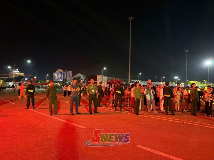 Các phòng nghiệp vụ công an tỉnh, công an phường đảm bảo ANTT tổng duyệt Chương trình khai mạc Lễ hội Cà phê Sơn La lần thứ hai năm 2026.